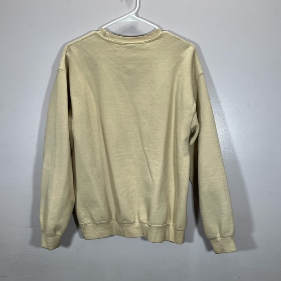 Gildan Womens Taylor Swift Taylor’s Version Tan Fleece Lined Crewneck Sweatshirt - Picture 8 of 11